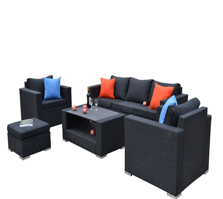 PAS-1301/ Outdoor Luxury Casual Rattan Patio Set Sofa Set