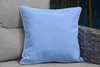 Light Blue Square Scattered Pillow