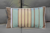 Pale Brown Flush Rectangular Back Cushion