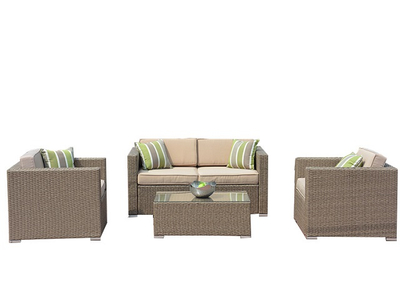 PAS-044.2/Outdoor Economical Casual Rattan Cube Sofas