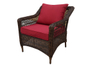 PAS-1511/Classic Outdoor Furniture Maroon Sofa Set