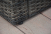 PAS-1225B/Hot Selling 4PCS Wicker Patio Poly Import Rattan Garden Casual Furniture Sofa Set