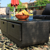 Outdoor Furniture Garden Ploy Plastic Rattan Sofa Set And Bench