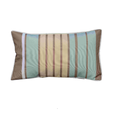 Pale Brown Flush Rectangular Back Cushion