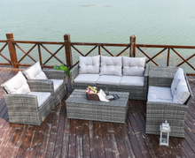 Leisure Outdoor Hot Selling Garden Rattan Sofa Set